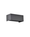 DAVOS * APLIQUE EXTERIOR LED* 4*6W 3000K GRIS OSCURO